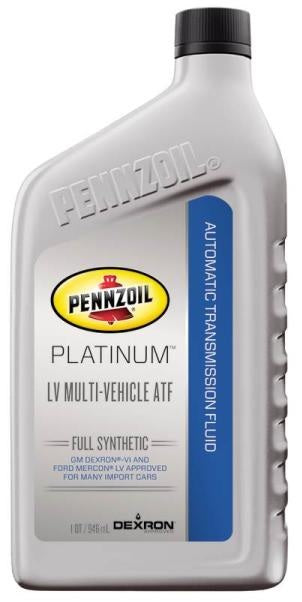 Pennzoil 1 Quart Platinum Dexron-VI Automatic Transmission Fluid -  550041916