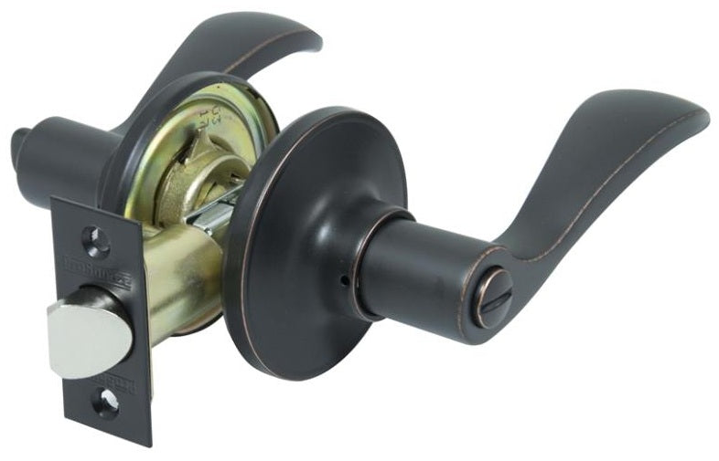 Prosource LYEX01V-PS Entry Lever Lockset, Aged Bronze