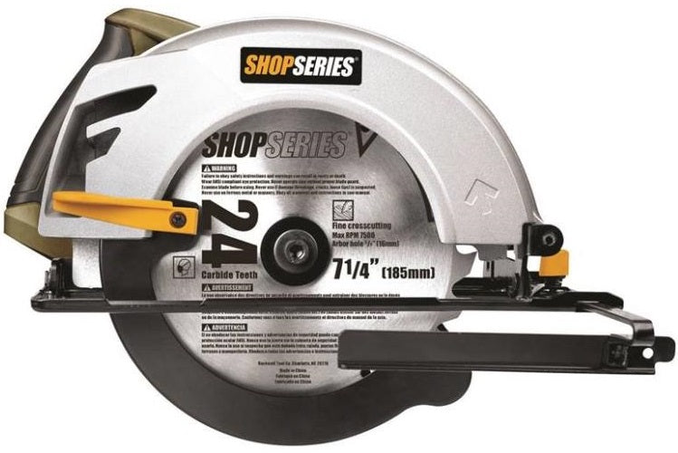 Rockwell SS3401 ShopSeries Circular Saw, 7-1/4"