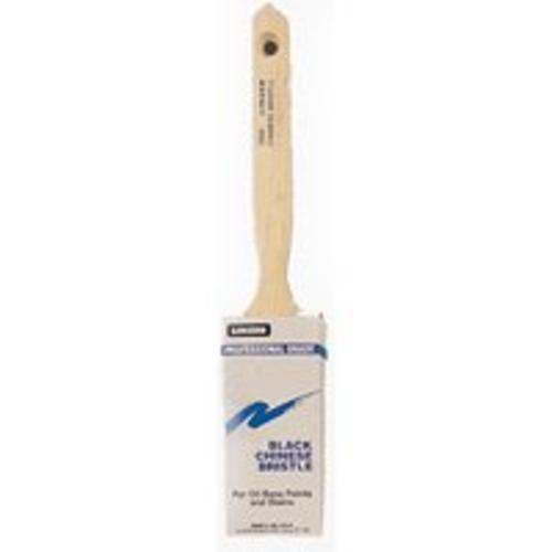 Linzer 2664-3 Black Chinese Bristle Angle Sash Paint Brush, 3"