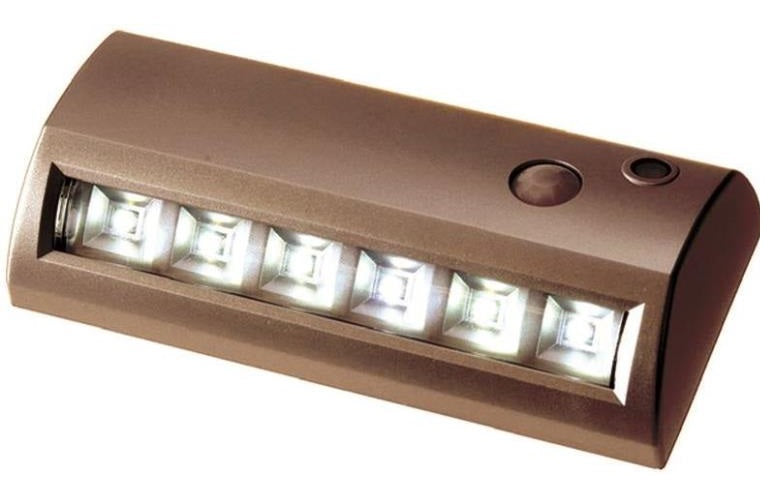 Fulcrum 20032-307 6-LED Motion Activated Path Light, Bronze