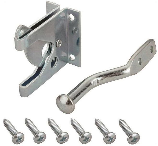 Prosource 33140ZCB-PS Universal Gate Latch, Steel, Zinc