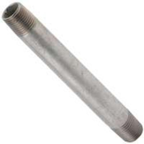 Worldwide Sourcing 1X41/2G Galvanized Standard Pipe Nipple 1"X4-1/2"