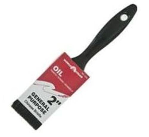 Linzer WC1620 Black Chinese Bristle Varnish/Wall Brush, 2"