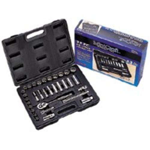 Vulcan TS1033 Socket Set, Chrome Vanadium Steel