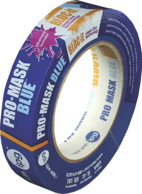 Intertape Pro Mask 9531-1 Masking Tape, 0.94" x 60 Yards, Blue