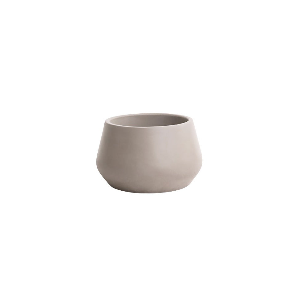 Avera AFM003060N Cement Planter, 6 Inch, Natural