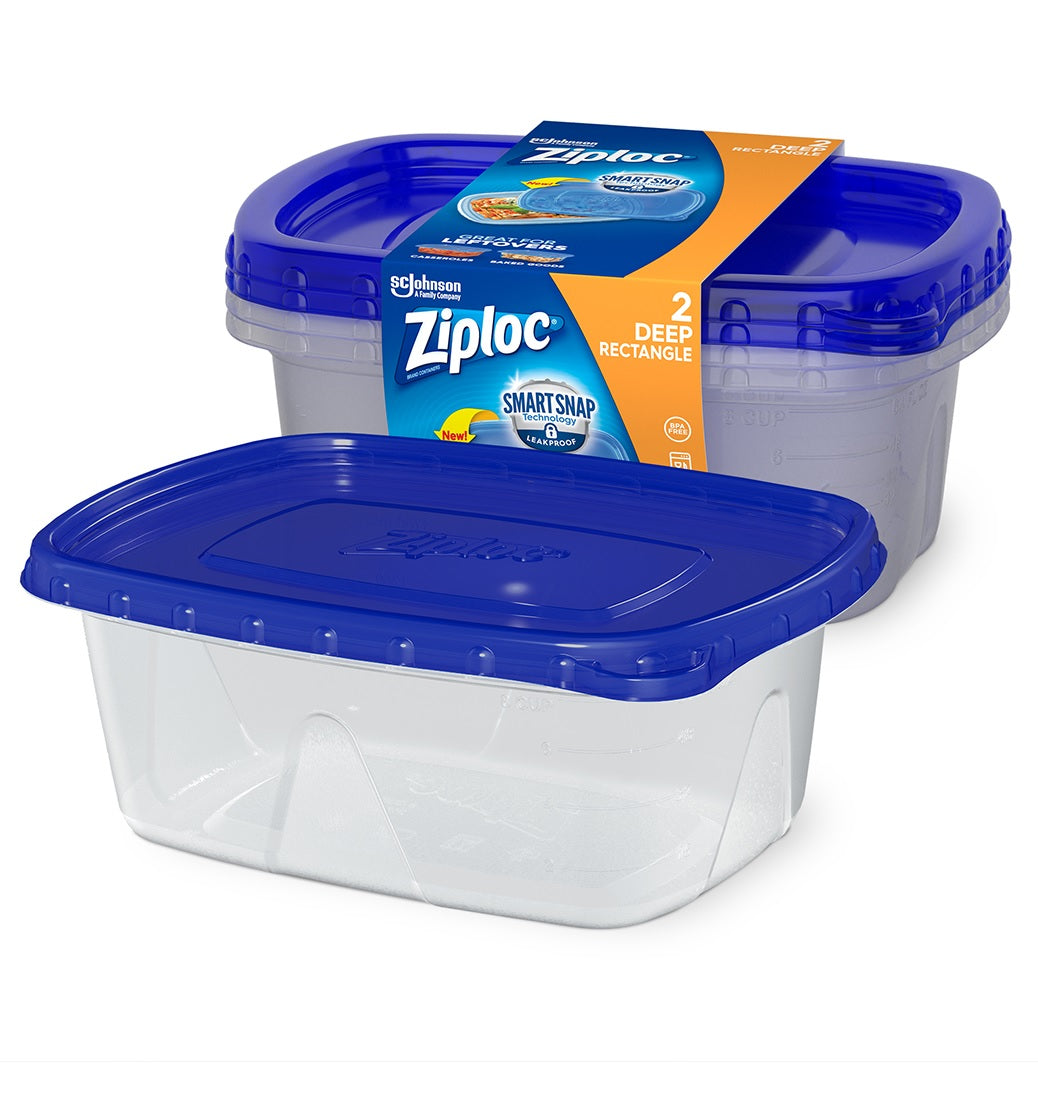 Ziploc® Brand, Food Storage Containers With Lids, Fresh Start